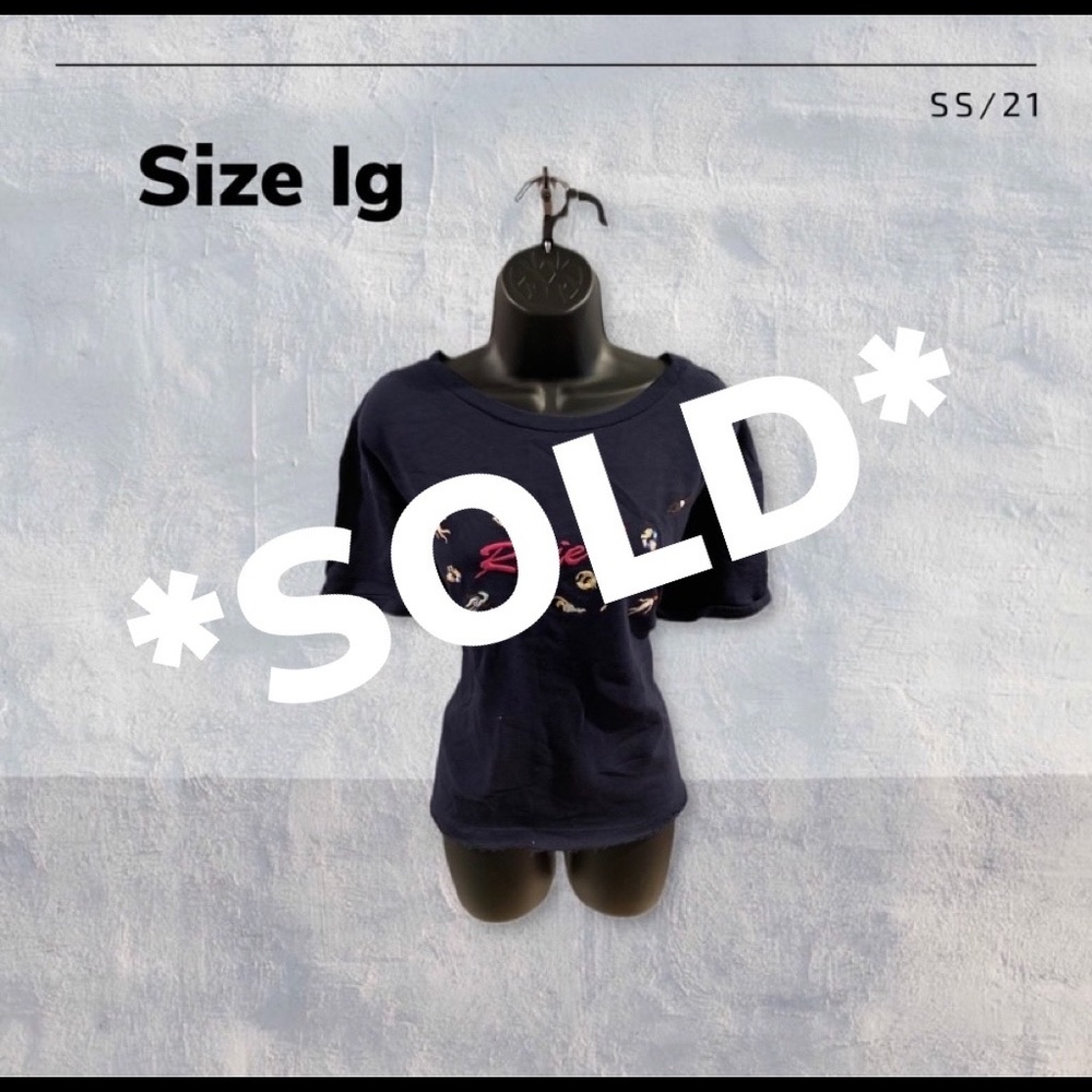 *SOLD* sz lg arthropolgie short sleave shirt